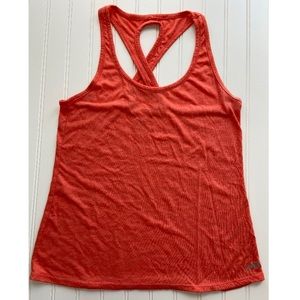 Avia Cross Back strap peach tank top